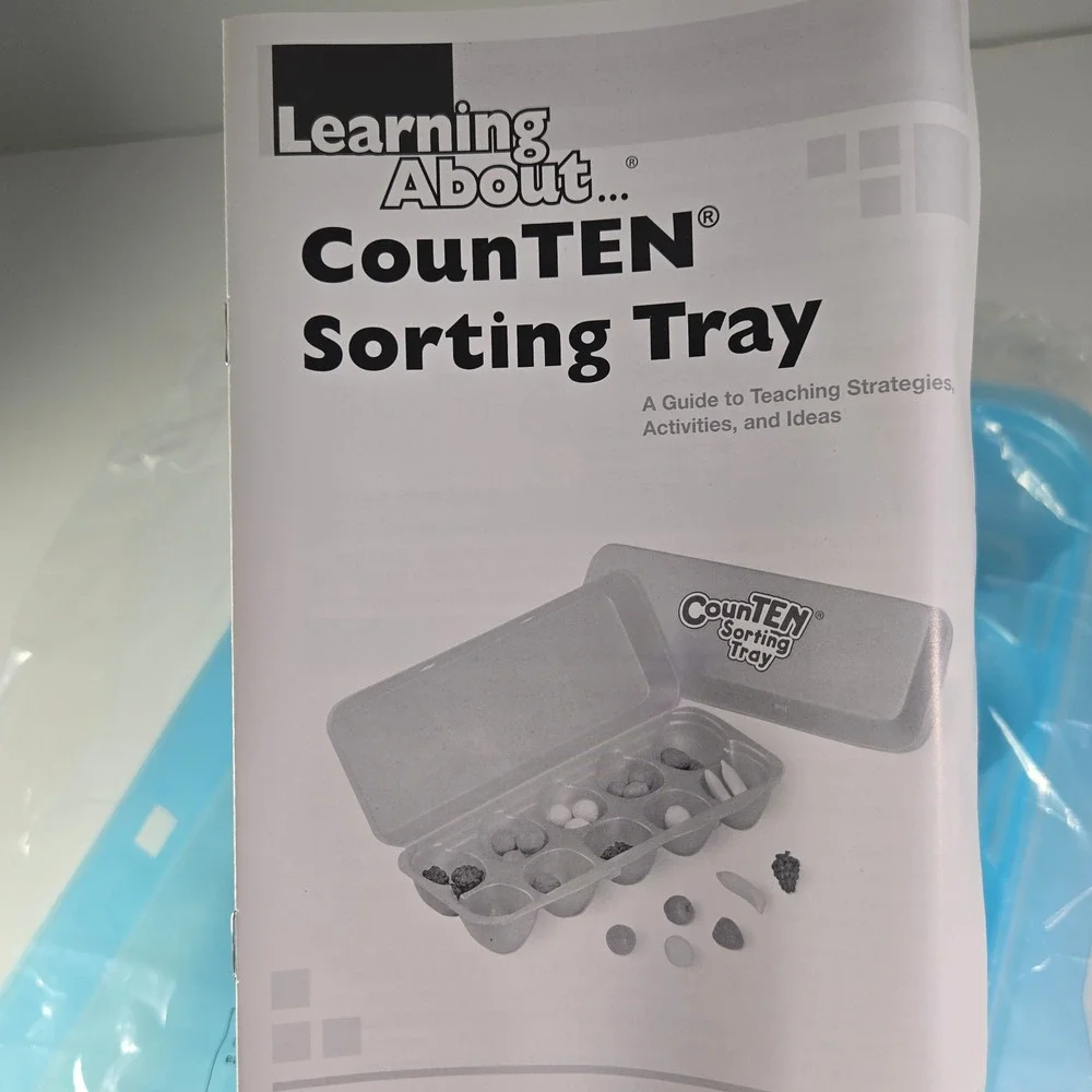 hand2mind CountEN Sorting Tray Learning Educational Tool‎ Blue New